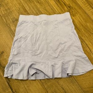 Light Purple Mini Skirt